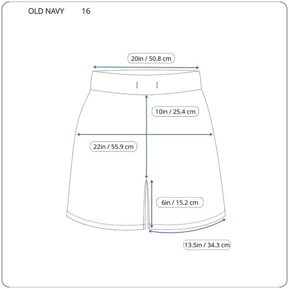 Old Navy Everyday Womens Shorts 16 Mid Rise Gray Zip Fly Comfy GRA57E - Picture 2 of 8